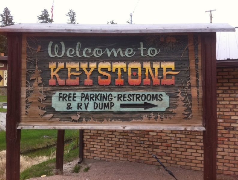 The Brookside Motel / Mt. Rushmore Keystone Bagian luar foto
